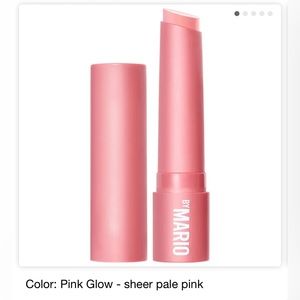 NIB MAKEUP BY MARIO MoistureGlow™ Plumping Lip Serum in Pink Glow